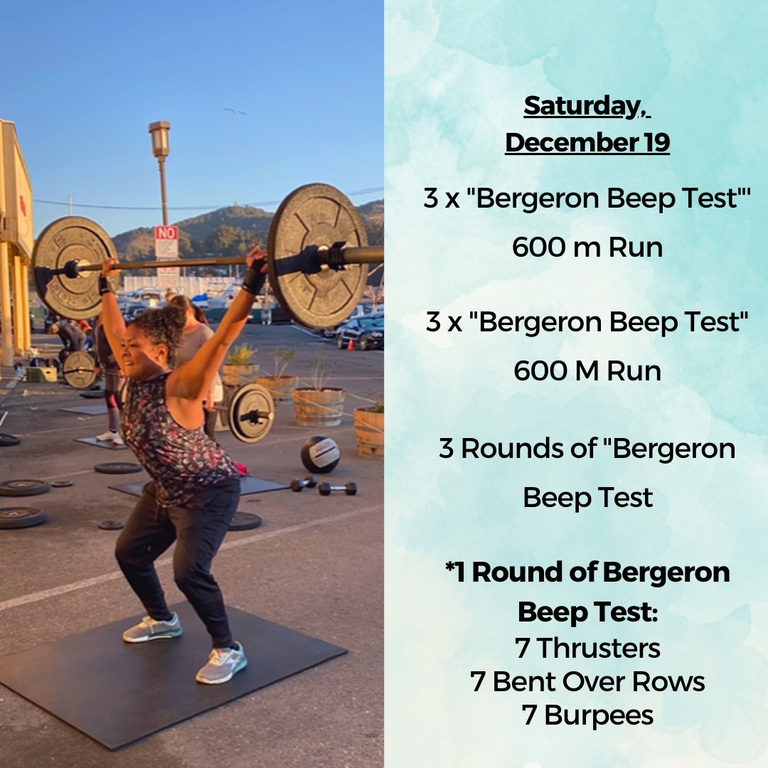 Tamalpais CrossFit WOD December 12 2020 - Tamalpais Crossfit