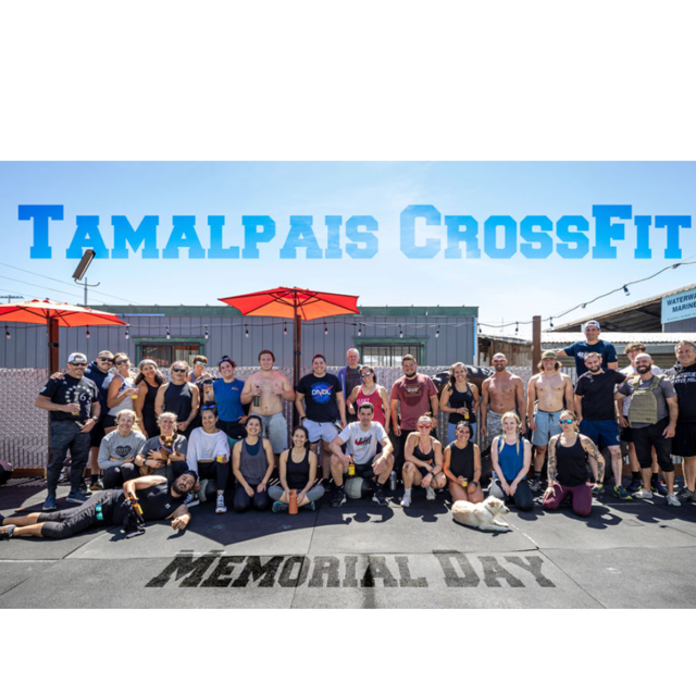 Tamalpais CrossFit WOD May 29 2023